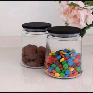 Target Bullseye 2 small glass jar set